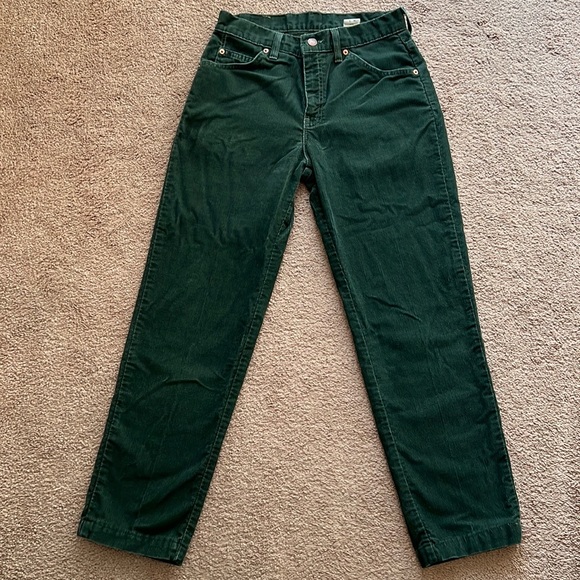 Vintage Levi’s Green Corduroys - Picture 2 of 9